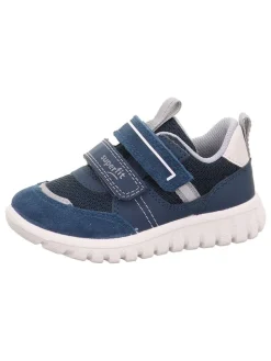 Skórzane sneakersy "Sport 7" w kolorze granatowym