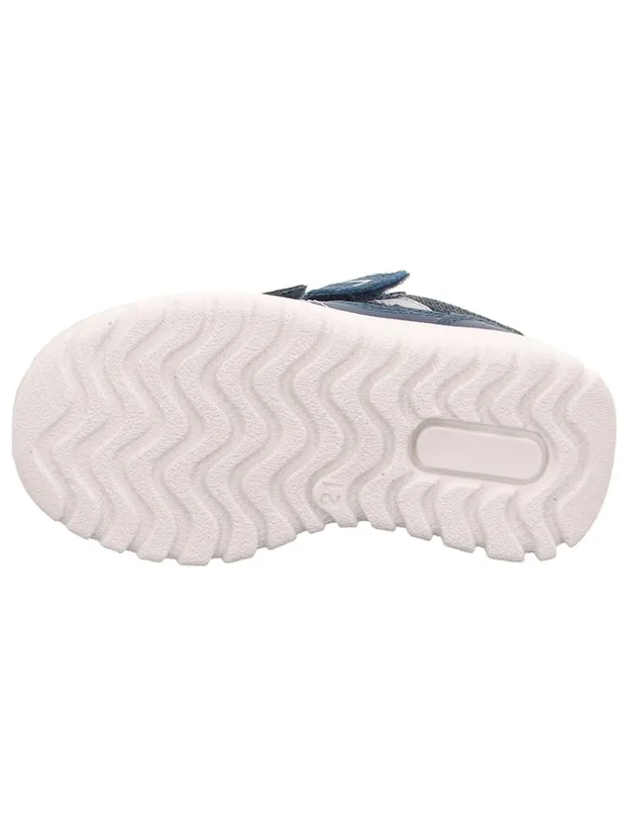 Skórzane sneakersy "Sport 7" w kolorze granatowym