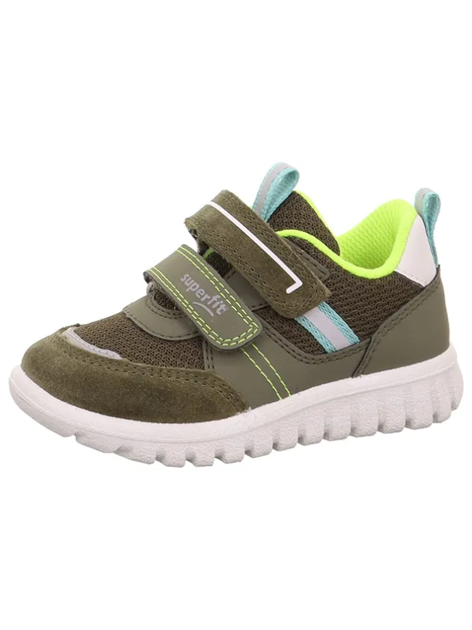 Skórzane sneakersy "Sport 7" w kolorze khaki