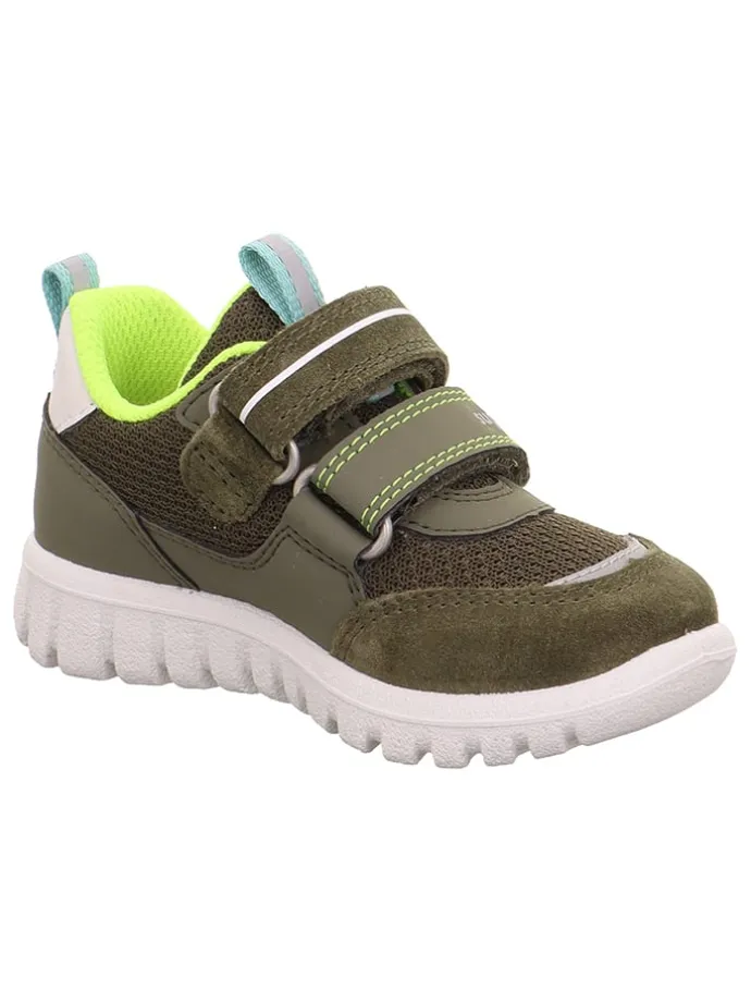 Skórzane sneakersy "Sport 7" w kolorze khaki