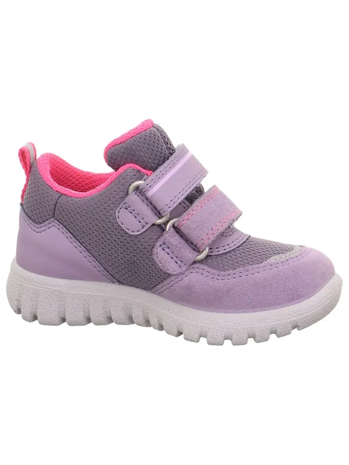 Skórzane sneakersy "Sport 7" w kolorze fioletowym