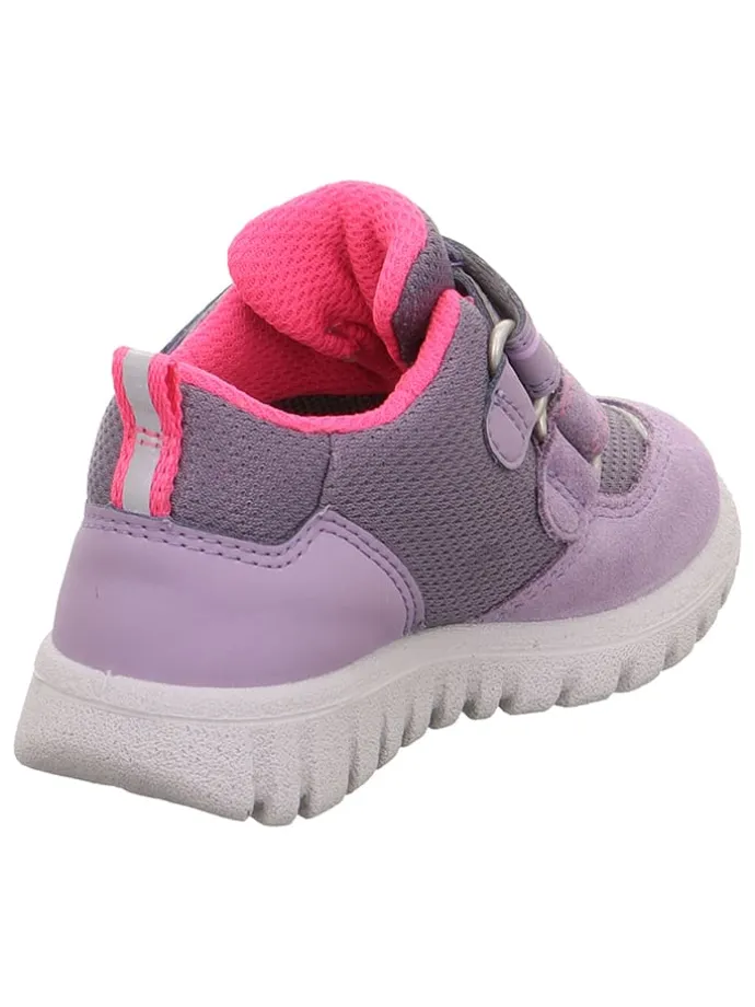 Skórzane sneakersy "Sport 7" w kolorze fioletowym