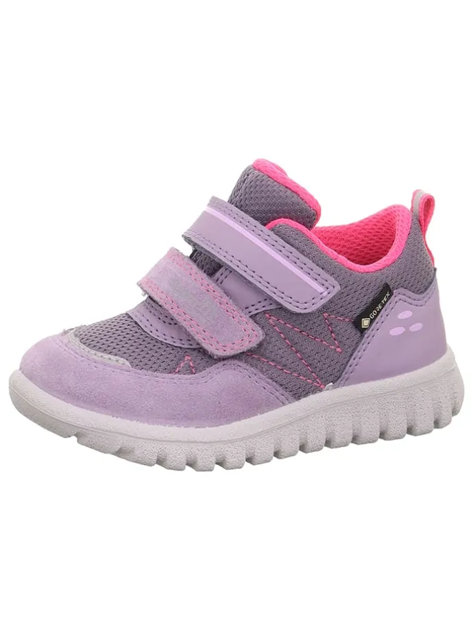 Skórzane sneakersy "Sport 7" w kolorze fioletowym