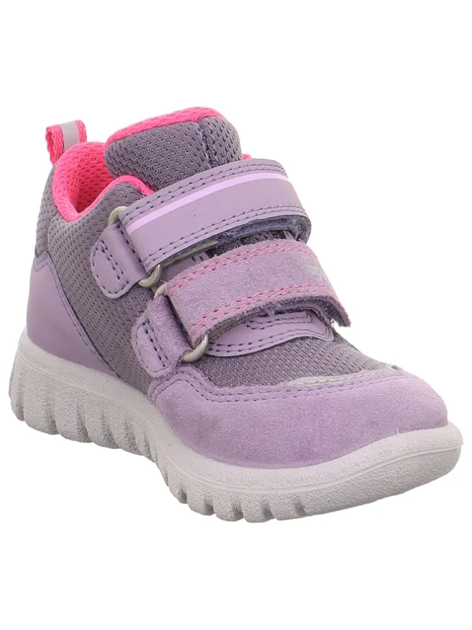 Skórzane sneakersy "Sport 7" w kolorze fioletowym