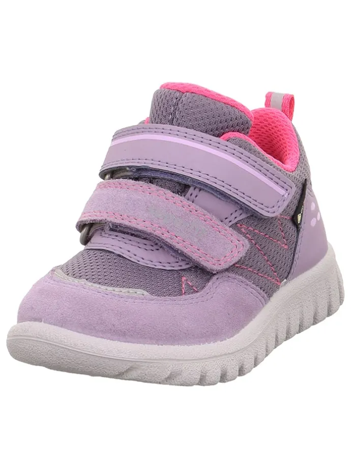 Skórzane sneakersy "Sport 7" w kolorze fioletowym