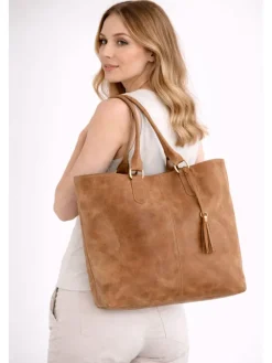 Skórzany shopper bag 