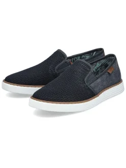 Slippersy w kolorze granatowym