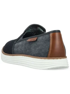Slippersy w kolorze granatowym