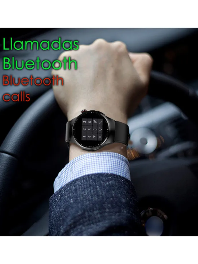 Smartwatch "TK25. ECG" w kolorze czarnym