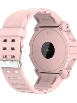 Smartwatch w kolorze jasnoróżowym