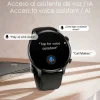 Smartwatch "ZW63" w kolorze złoto-kremowym