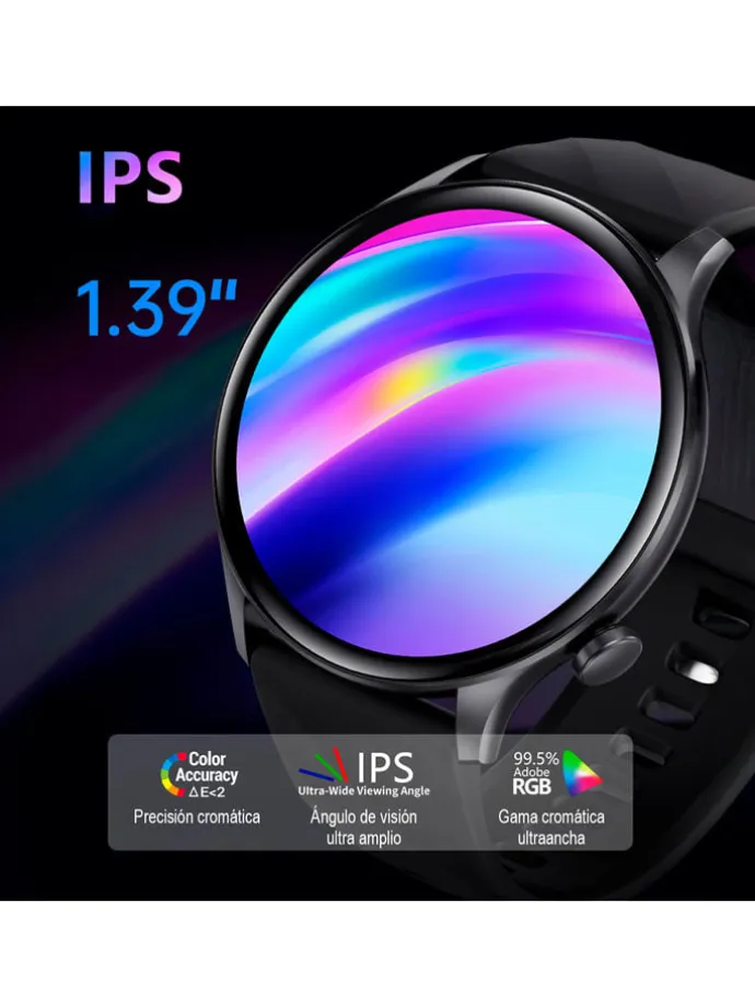 Smartwatch "ZW63" w kolorze złoto-kremowym