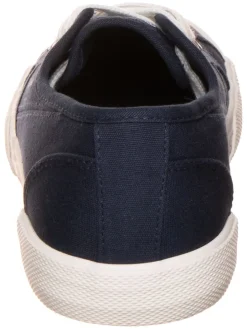 Sneakersy "Basic" w kolorze granatowym