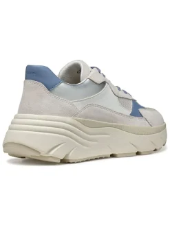 Sneakersy "Diamanta" w kolorze niebiesko-beżowym
