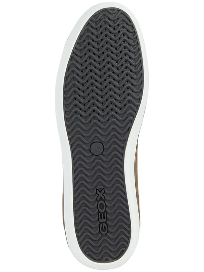 Sneakersy "Elver" w kolorze jasnobrązowym