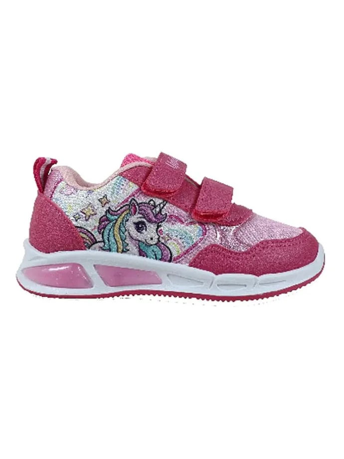 Sneakersy "Jednorożec" w kolorze różowym
