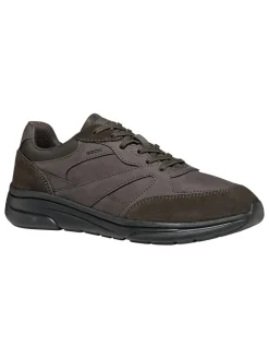 Sneakersy "Klaiver" w kolorze brązowym