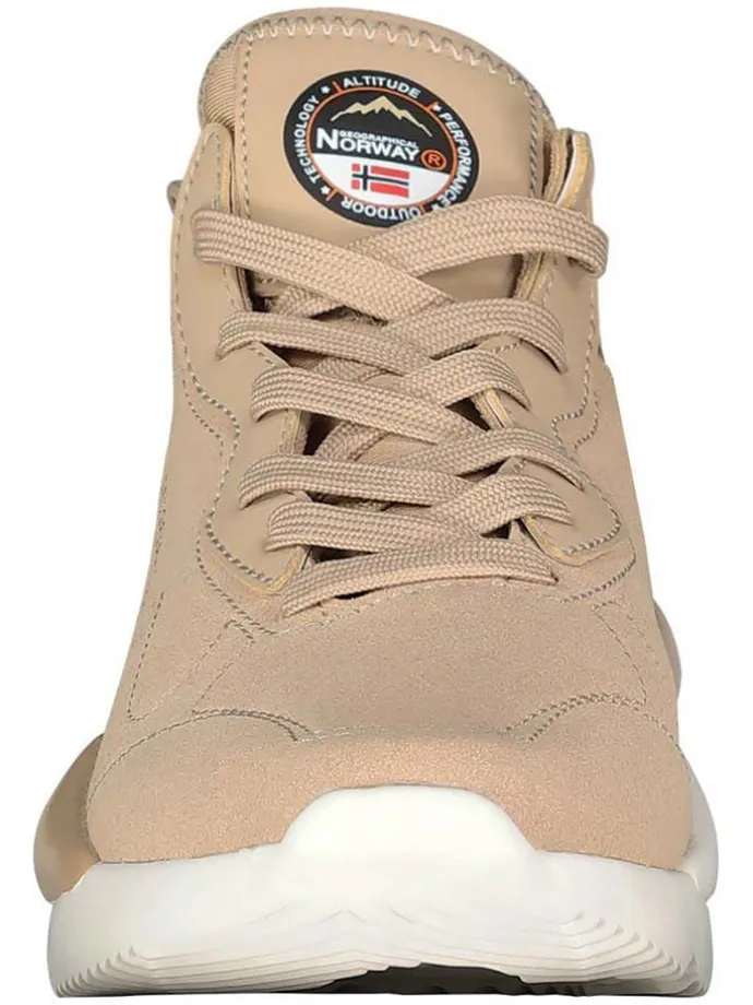 Sneakersy "Ovitt" w kolorze beżowym