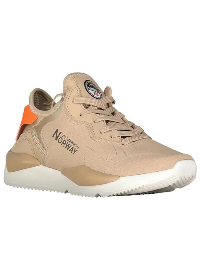 Sneakersy "Ovitt" w kolorze beżowym