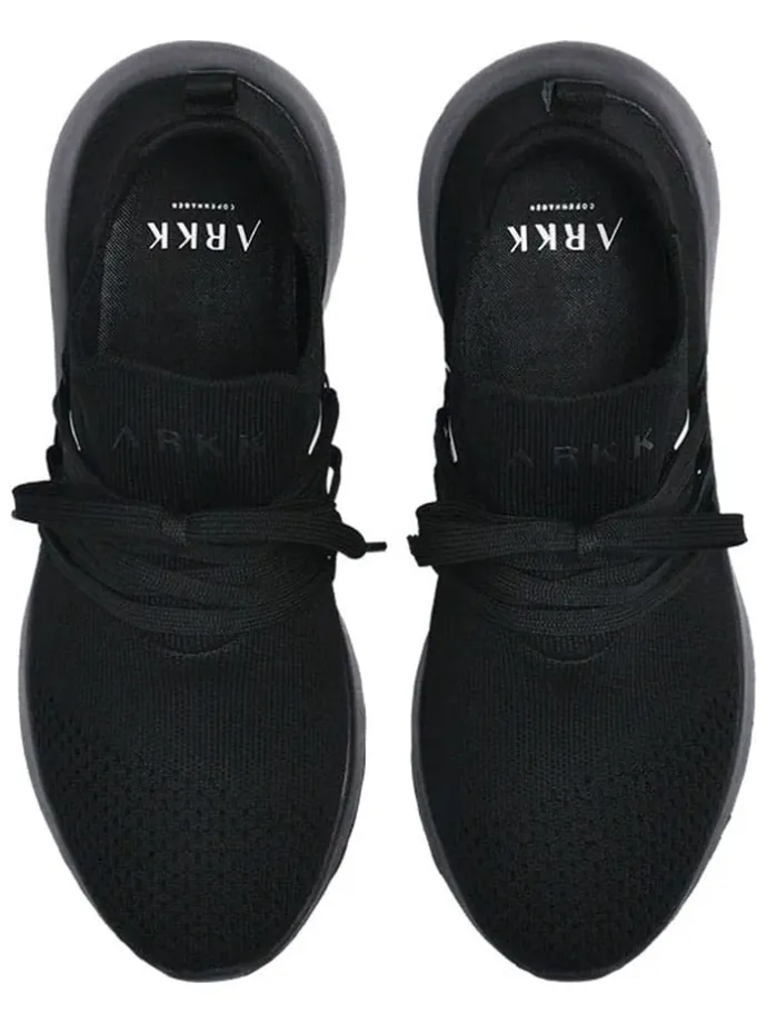 Sneakersy "Raven" w kolorze czarnym