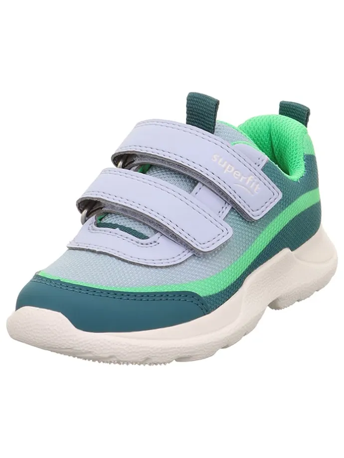 Sneakersy "Rush" w kolorze zielono-błękitnym