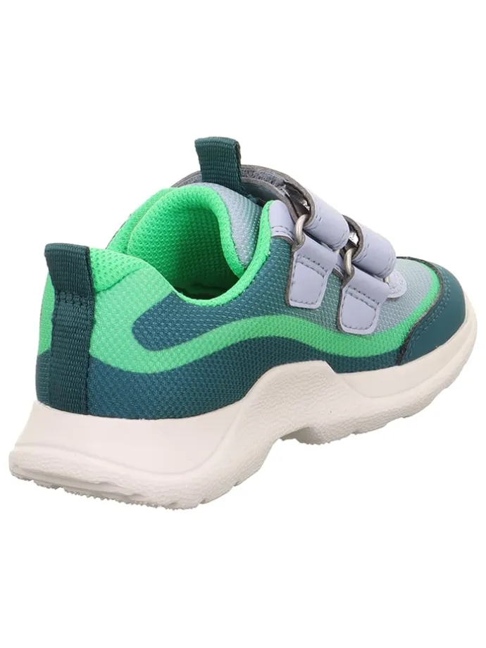 Sneakersy "Rush" w kolorze zielono-błękitnym