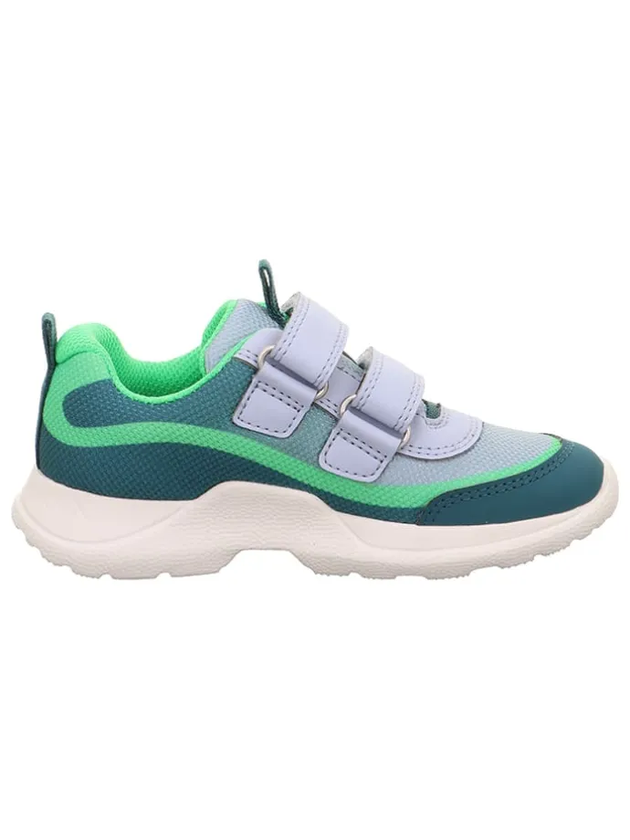 Sneakersy "Rush" w kolorze zielono-błękitnym
