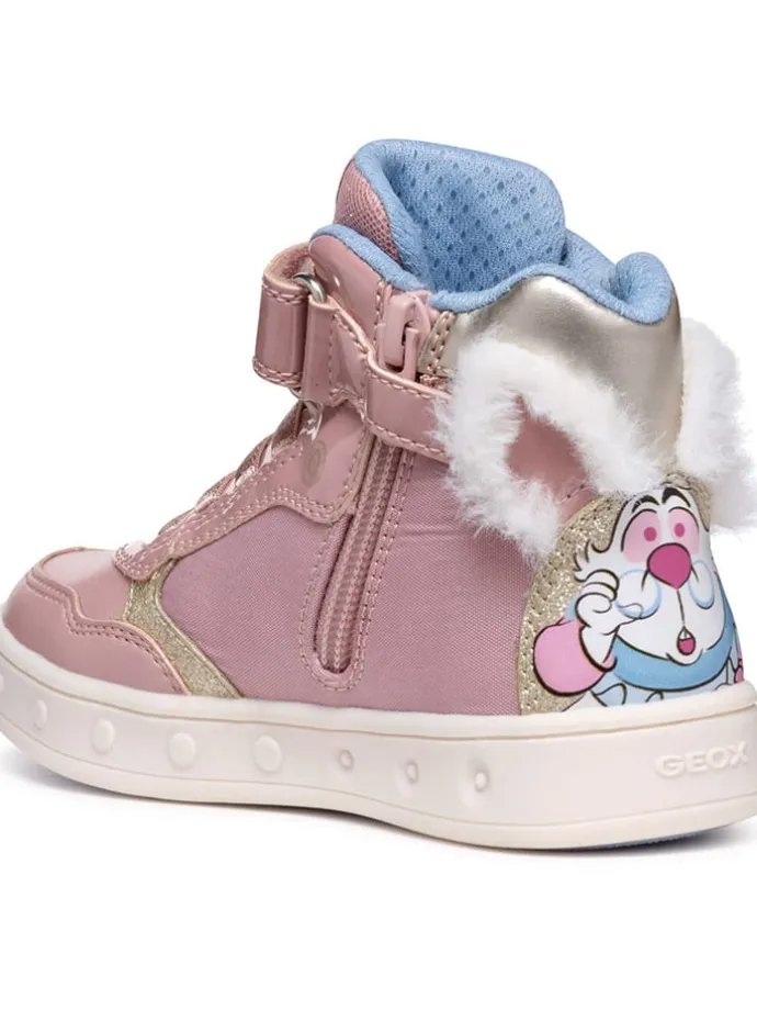 Sneakersy "Skylin" w kolorze jasnoróżowym