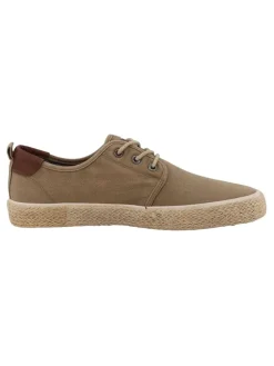 Sneakersy "Wallis" w kolorze jasnobrązowym