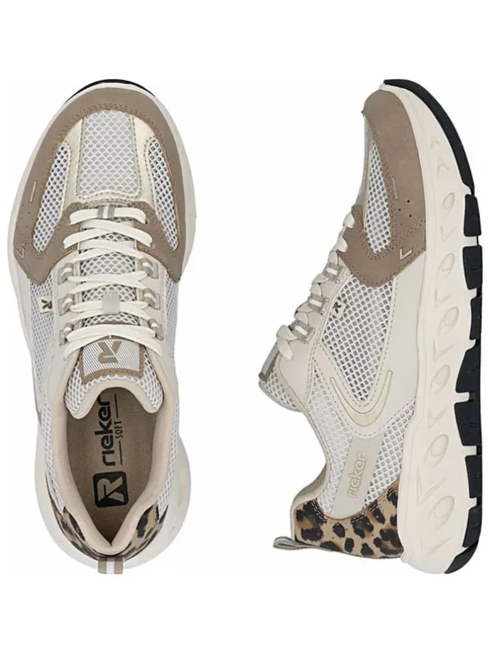 Sneakersy w kolorze beżowym
