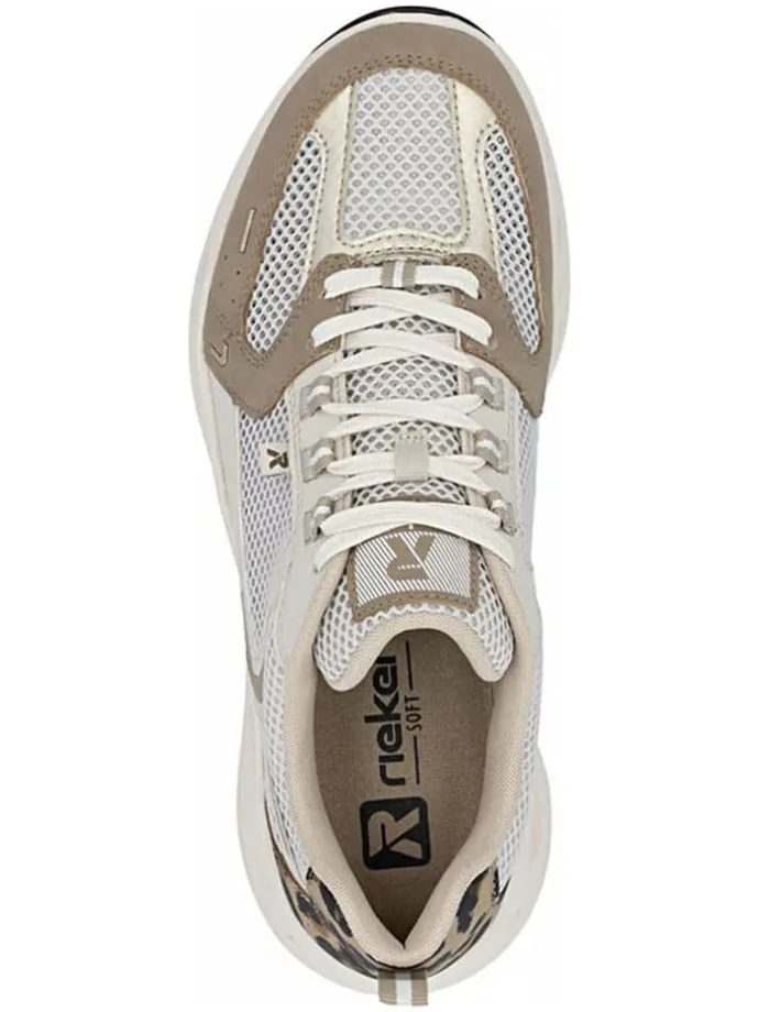 Sneakersy w kolorze beżowym