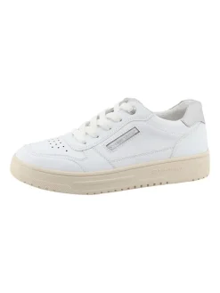 Sneakersy w kolorze biało-beżowym