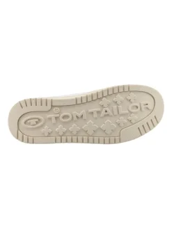 Sneakersy w kolorze biało-beżowym