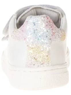 Sneakersy w kolorze białym ze wzorem