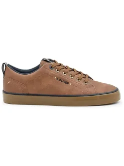 Sneakersy w kolorze jasnobrązowym