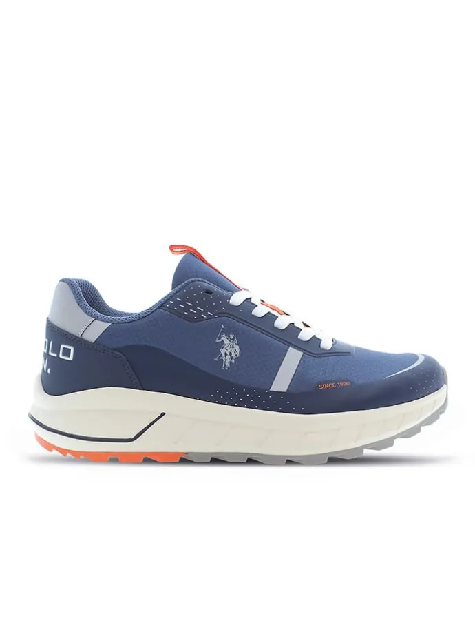 Sneakersy w kolorze niebieskim