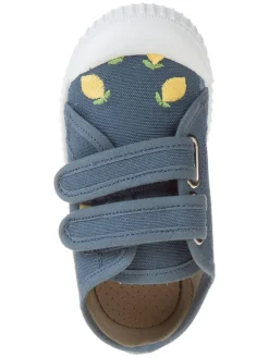 Sneakersy w kolorze niebieskim