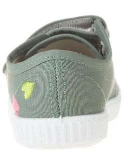 Sneakersy w kolorze zielonym