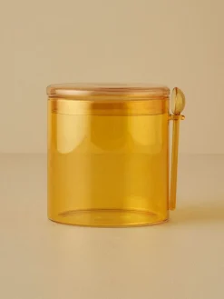 Słoik w kolorze pomarańczowym - 1 l