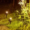 Solarna lampa najazdowa "Mini Roundy" w kolorze czarnym - 14,3 x 28,2 x 8,7 cm