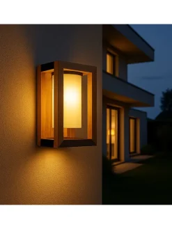 Solarna lampa zewnętrzna LED 