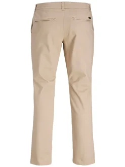 Spodnie chino w kolorze beżowym