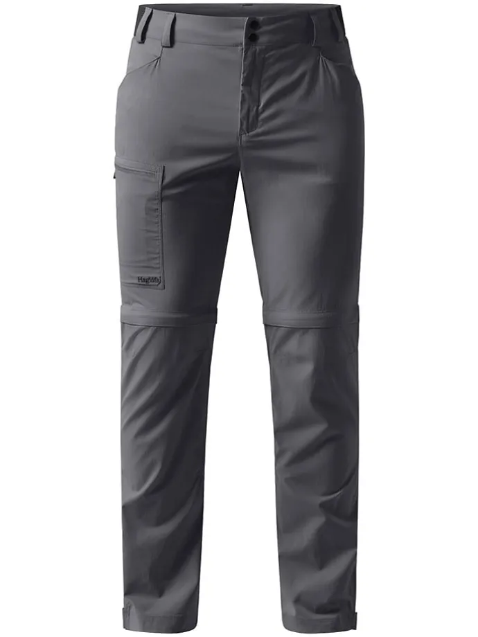 Spodnie funkcjne Zipp-Off "Lite Standard Zip-Off II" w kolorze szarym