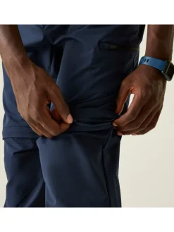 Spodnie funkcyjne "Tuned In Pro" w kolorze granatowym