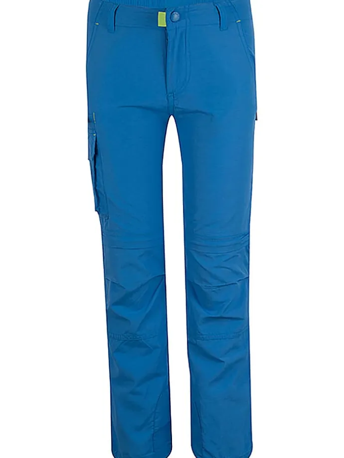 Spodnie trekkingowe Zipp-Off "Oppland" - Slim fit - w kolorze niebieskim