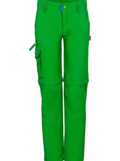 Spodnie trekkingowe Zipp-Off "Oppland" - Slim fit - w kolorze granatowym