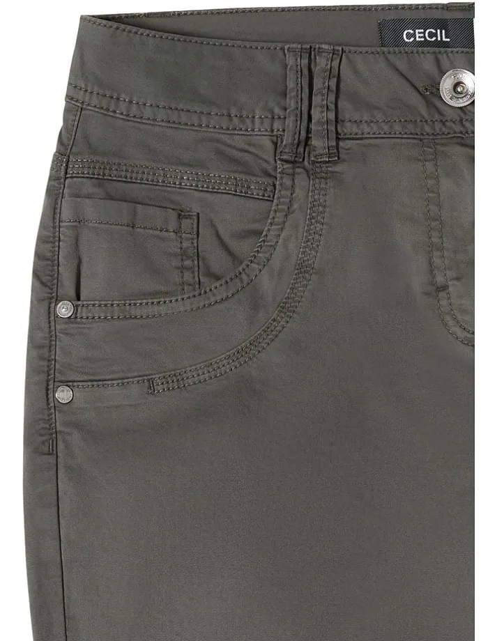 Spodnie w kolorze khaki