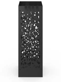 Stojak w kolorze czarnym na parasole - 15,5 x 45 x 15,5 cm