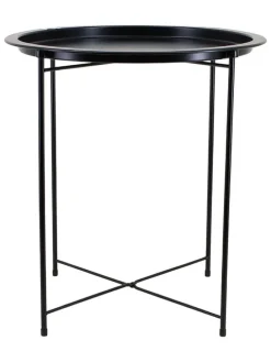 Stolik w kolorze czarnym - wys. 50 x Ø 47 cm