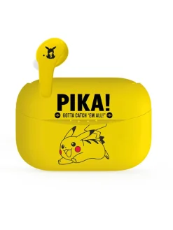 Słuchawki douszne Bluetooth "Pikachu" w kolorze żółtym